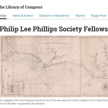 Fellowship opportunity with Library of Congress